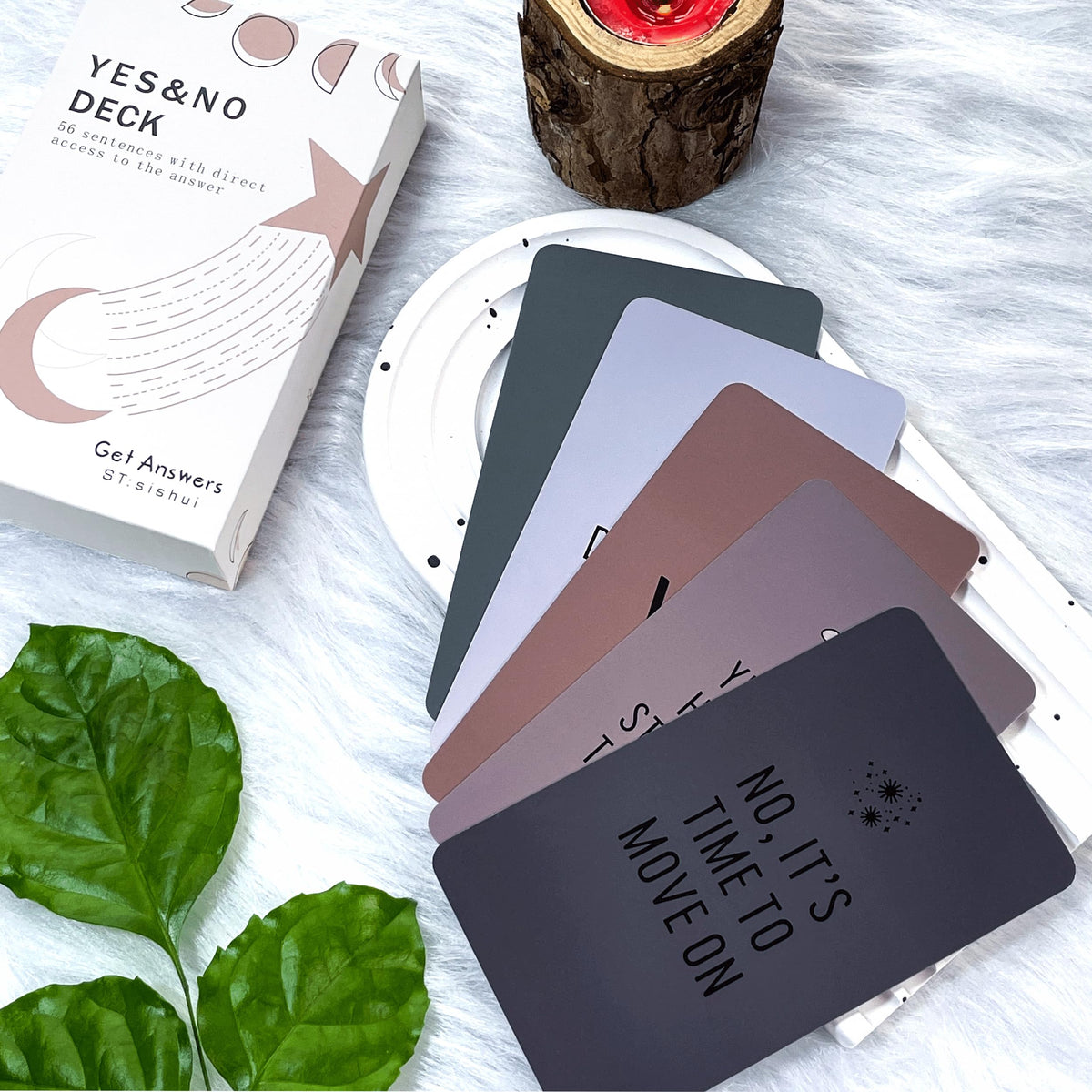 netjoy Yes No Oracle Cards Deck — Intuition Cards for Beginners | Quick Yes/No Answers
