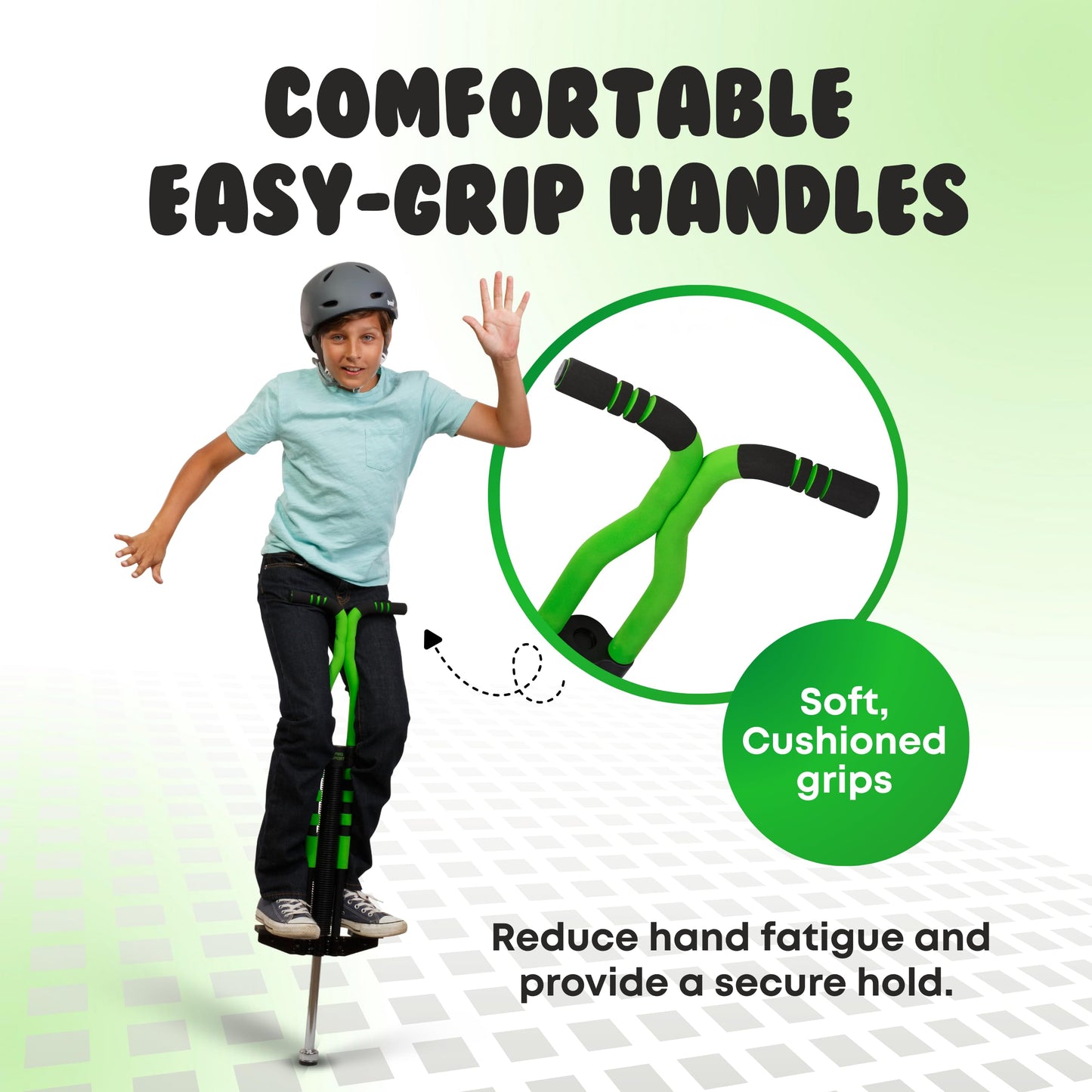 New Bounce Pogo Stick for Kids - Pro Sport Edition (Ages 9+, 80-160 lbs)