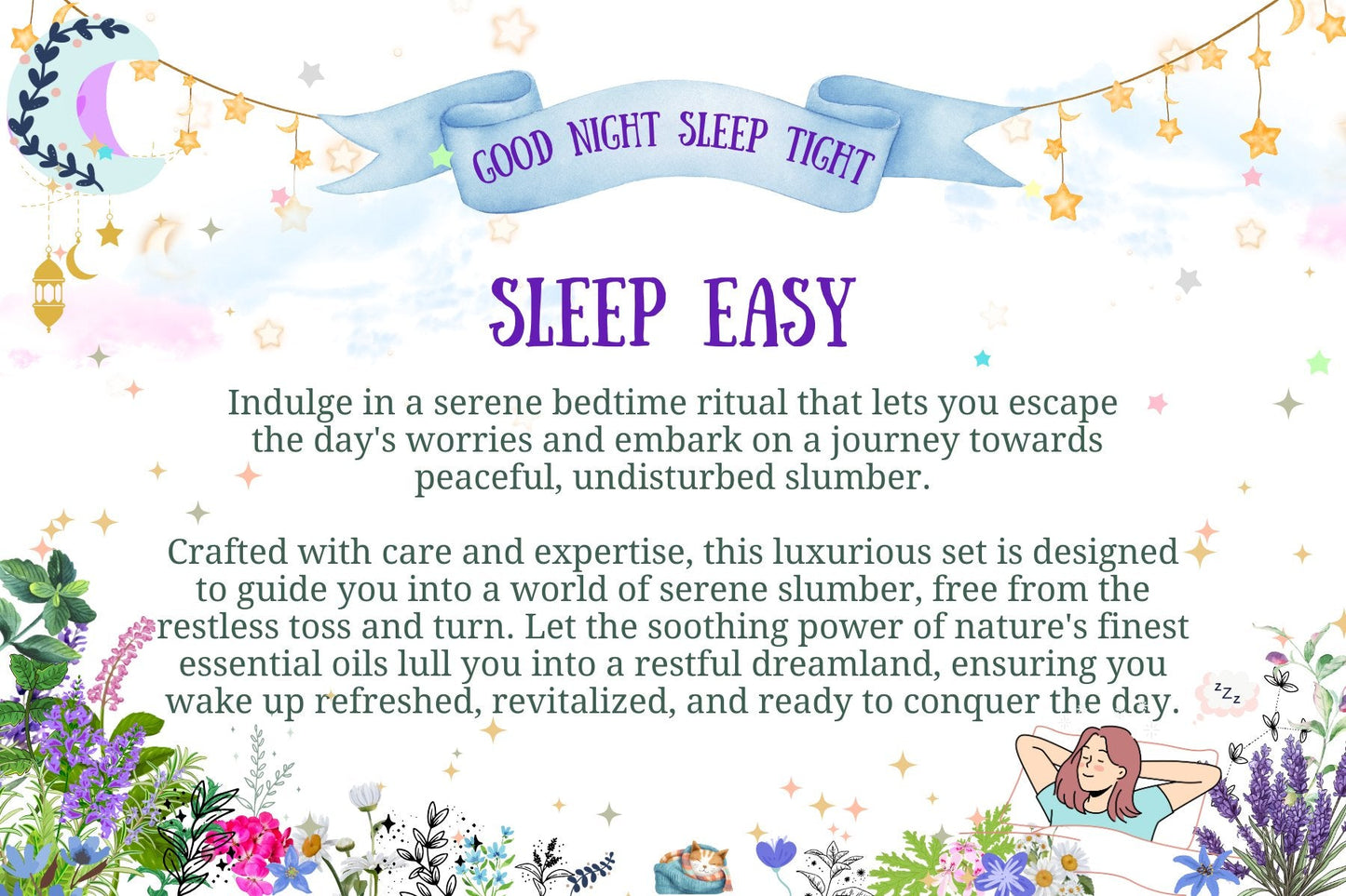 NEW Sleep Easy Box Set