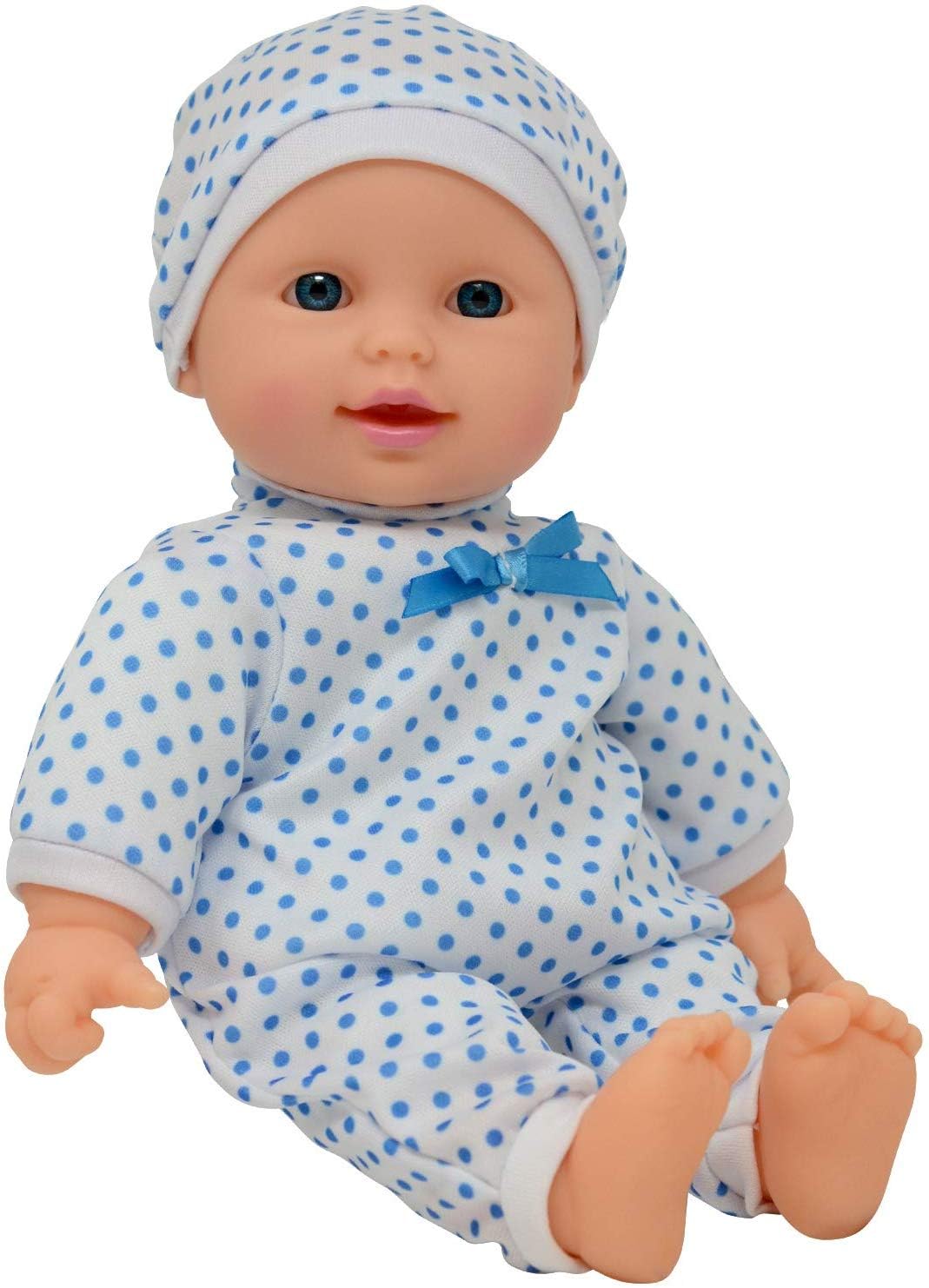 11-Inch Soft Body Boy Baby Doll with Pacifier — Gift Box Included | The New York Doll Collection