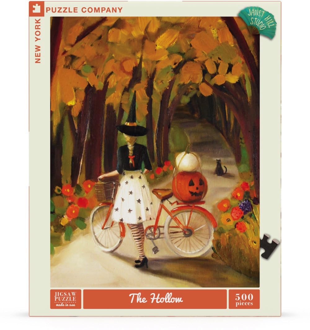 New York Puzzle Company Janet Hill The Hollow – 500-Piece Jigsaw Puzzle for Family Game Night