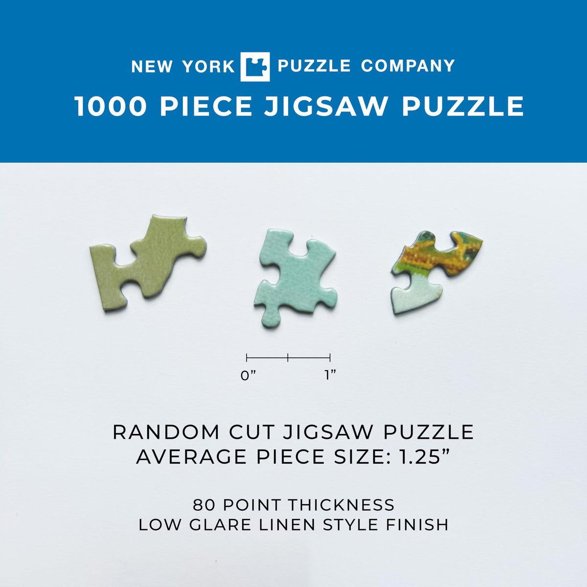 New York Puzzle Company - New Yorker Beachgoing - 1000 Piece Jigsaw Puzzle