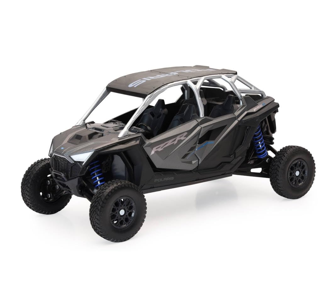 NewRay 1:18 Scale Toy RZR Pro R4 Matte Heavy Metal | Die-Cast Off-Road Model