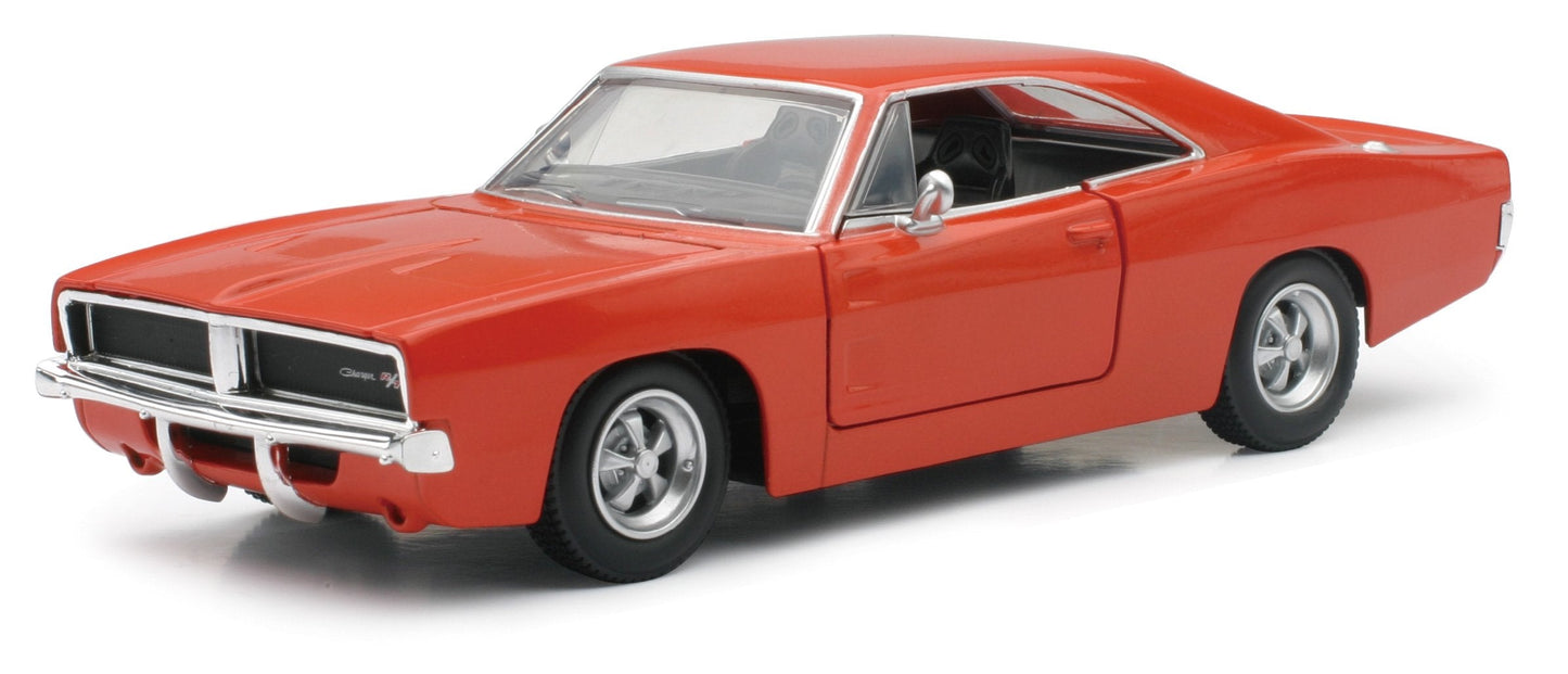 NewRay 1969 Dodge Charger R/T Black 1:25 Diecast Model – Muscle Car Collection