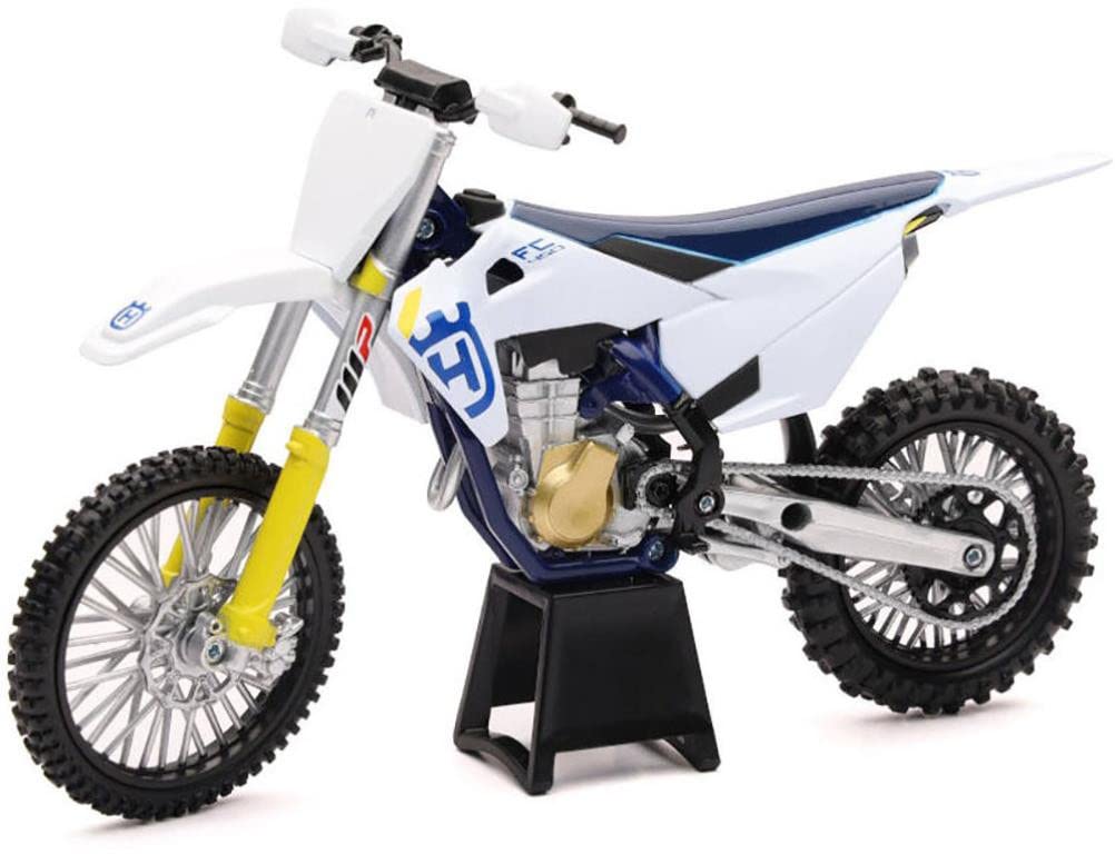NewRay Husqvarna FC450 1/12 Diecast Model – White & Blue