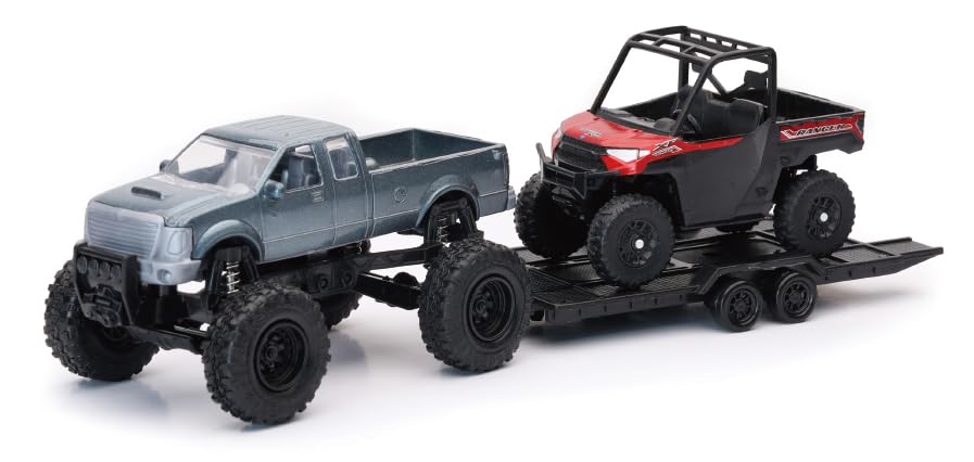 NewRay Toys 4x4 Pickup Truck & Polaris Ranger – Color Variants, Ken Roczen & KTM Bike
