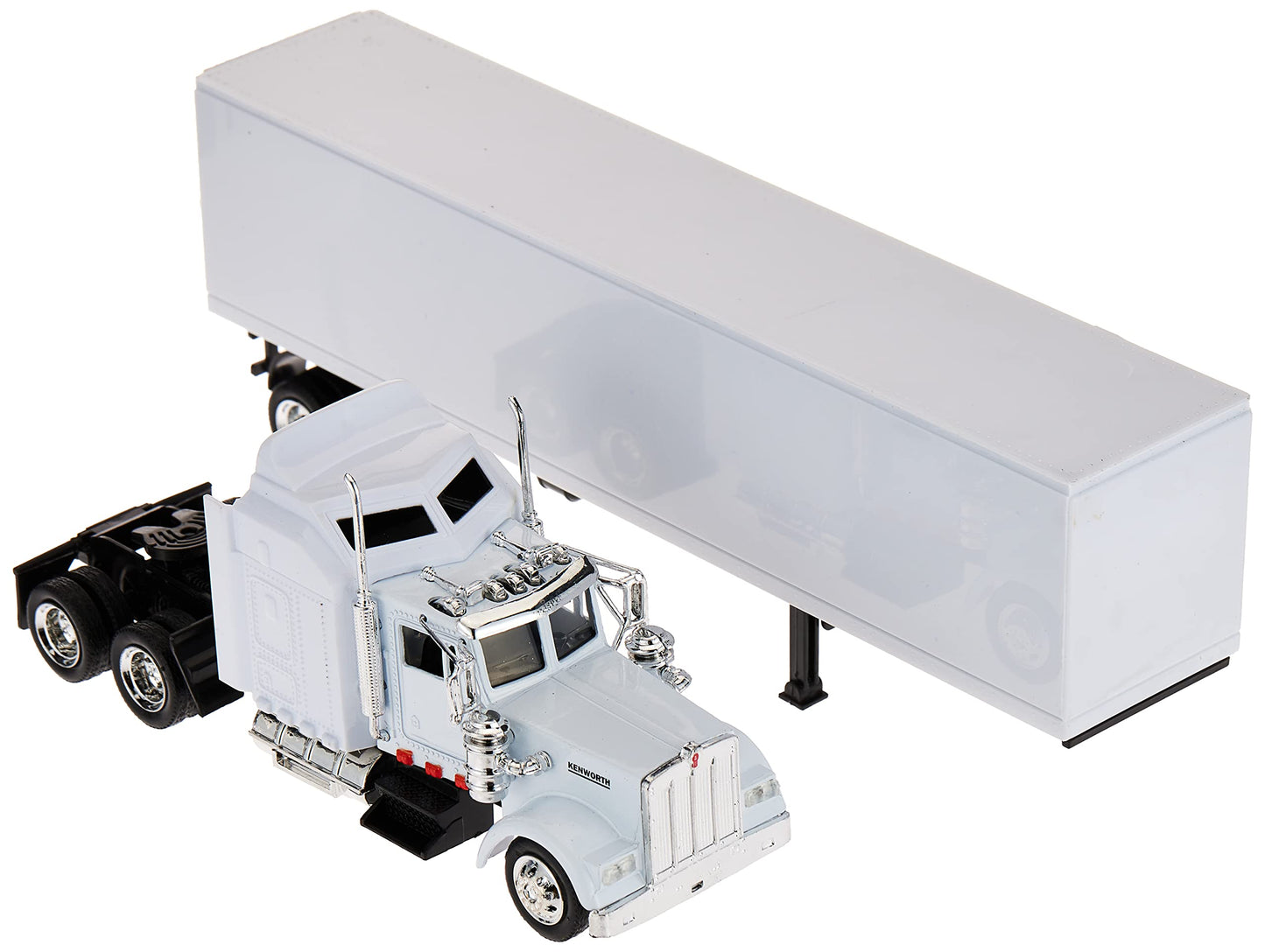 NewRay Kenworth W900 1:43 Scale Model – White, Unmarked, 15843