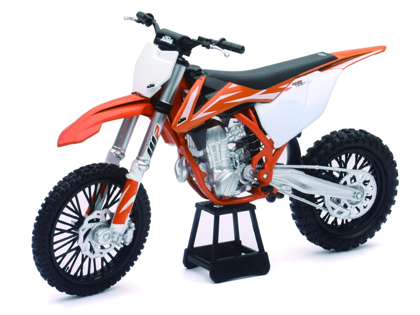 NewRay KTM 450 SXF Dirt Bike 1/10 Scale – Realistic Die-Cast Model (57943)