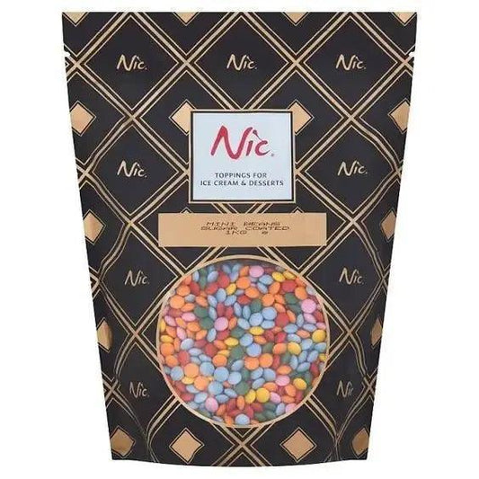 Nic Luxury Toppings Mini Beans Choc Sugar Coated
