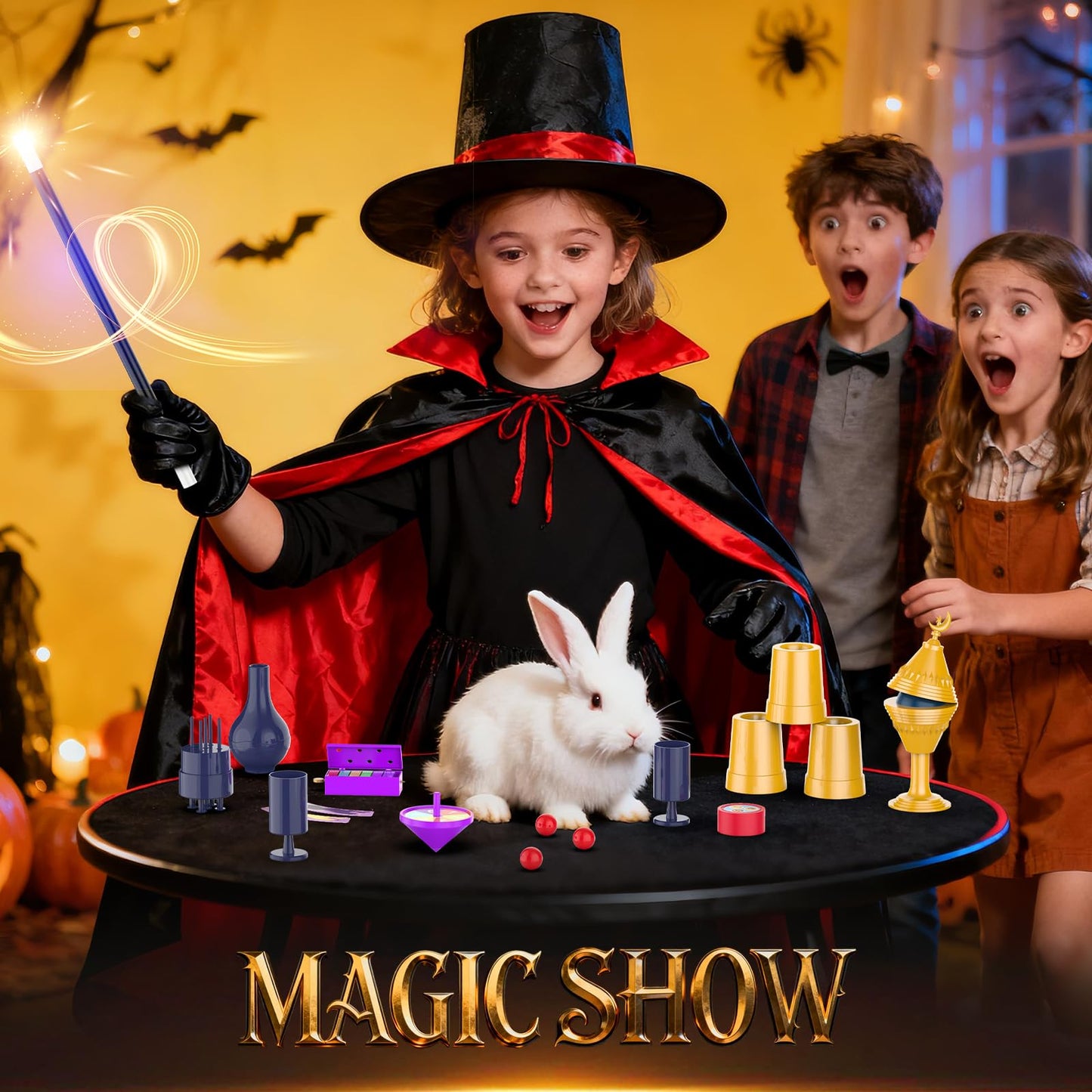 Nicella Magic Kit: 300+ Tricks for Kids 6-12 with Video Instructions