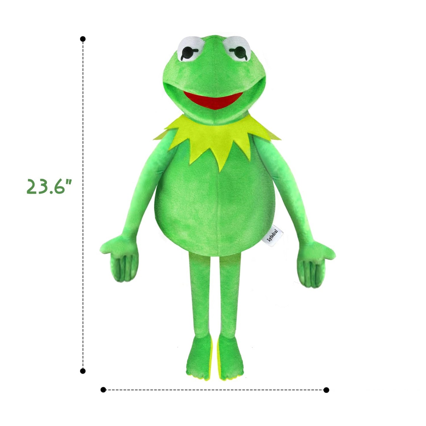 NICERINC Kermit Frog Puppet - The Muppets Show Hand Plush, 60cm