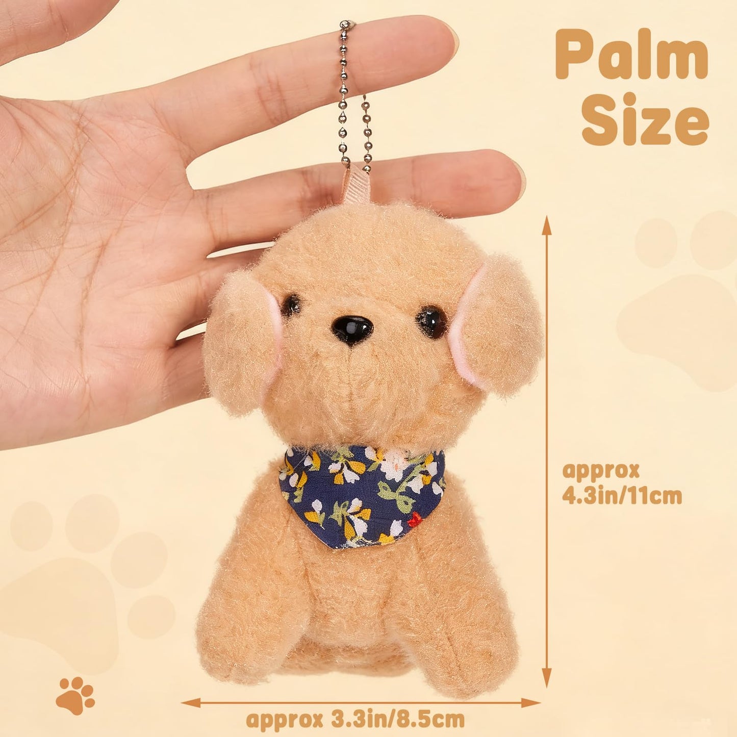 Niceup 24Pcs Small Dog Plush Toys – Classroom Party Favors & Stocking Stuffers