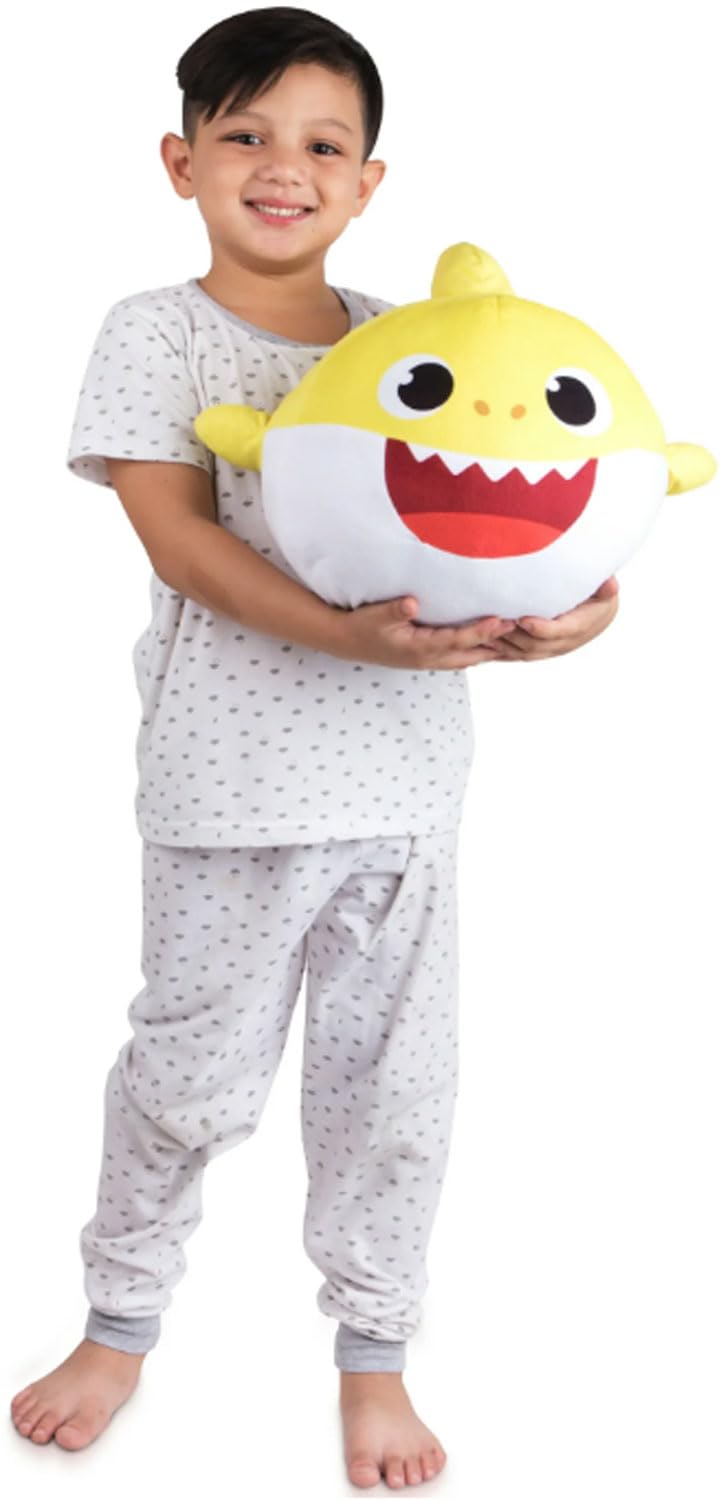 Nickelodeon Baby Shark Plush Cuddle Pillow Buddy - 15-Inch Yellow