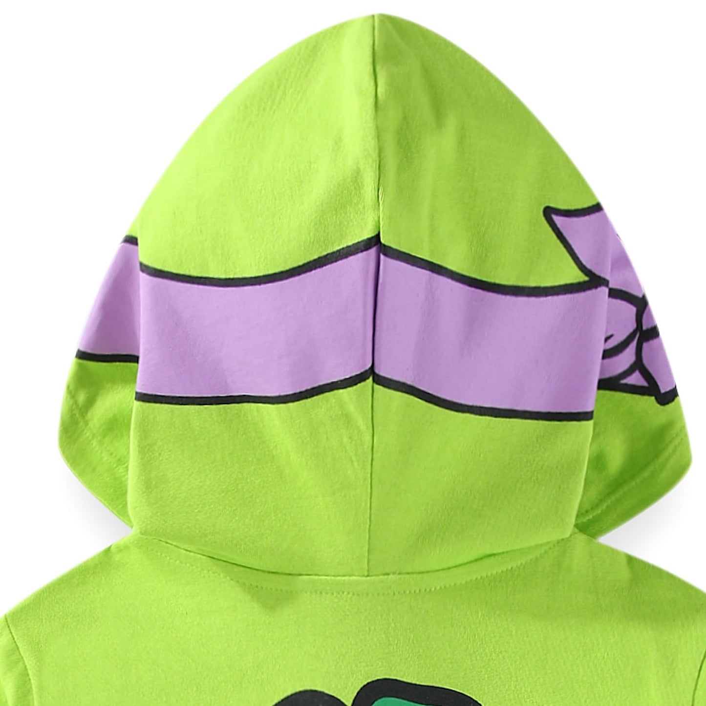 Nickelodeon TMNT Donatello Boys Hooded Coverall – Toddler to Big Kids Cosplay