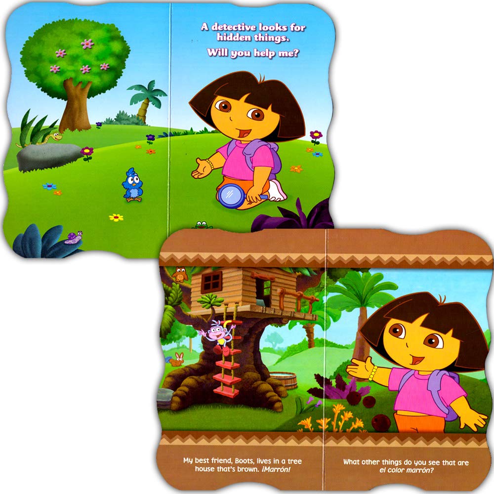 Nickelodeon Dora The Explorer & My Little Pony Board Books – 4-Pack