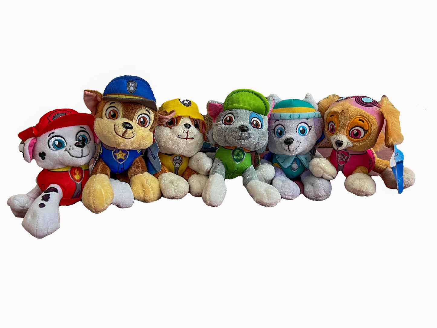 PAW Patrol 6-Inch Plush Toy Set – Marshall, Skye, Everest, Rocky, Rubble & Chase | Nickelodeon