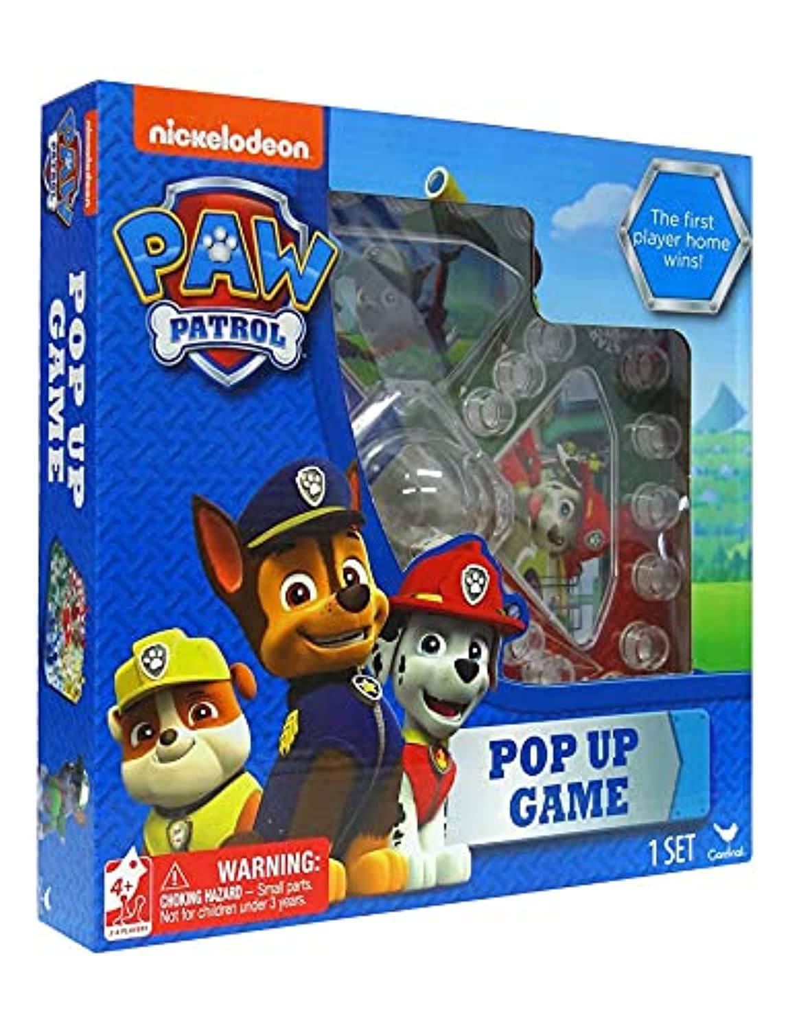 Nickelodeon Paw Patrol Pop Up Game – 2-4 Players, Ages 4+, Family Board Fun