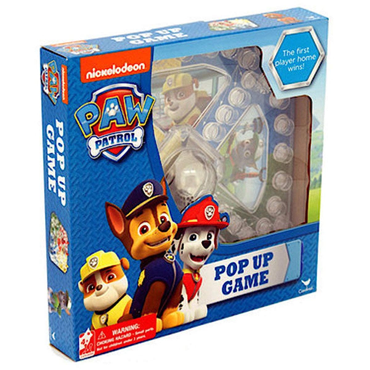 Nickelodeon Paw Patrol Pop Up Game – 2-4 Players, Ages 4+, Family Board Fun