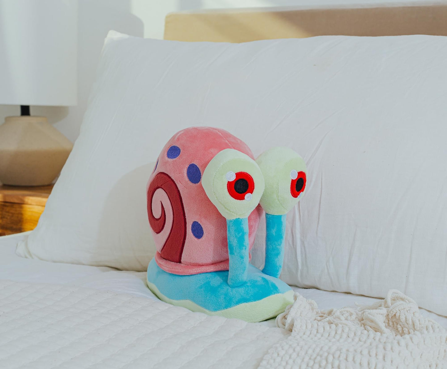 Nickelodeon SpongeBob Gary The Snail 10-Inch Collector Plush — Large Soft Stuffed Animal
