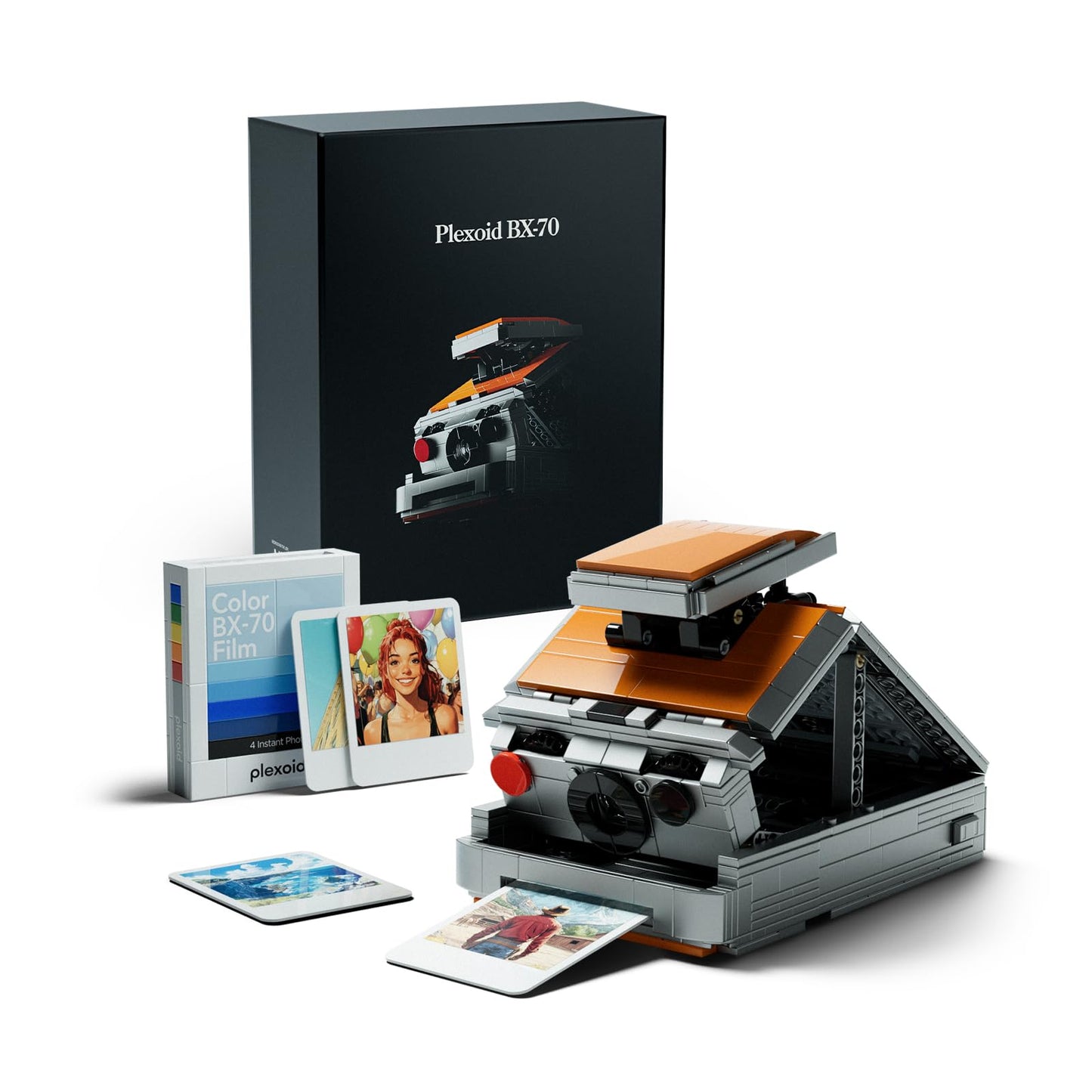 Nifeliz Plexoid BX-70 Camera Model Building Set – 680 PCS, Vintage Gift for Adults