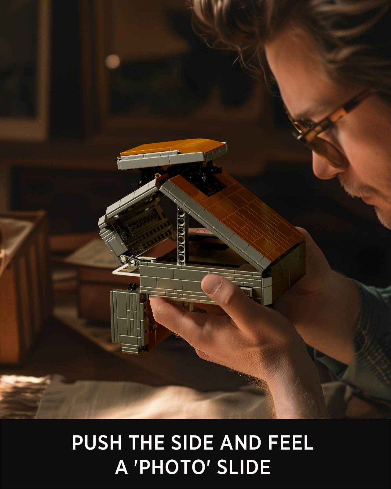 Nifeliz Plexoid BX-70 Camera Model Building Set – 680 PCS, Vintage Gift for Adults