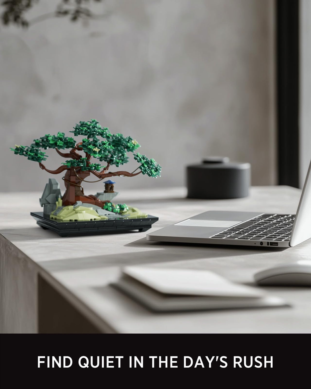 Nifeliz CHAN Bonsai Tree Building Set — 733 PCS, Desk and Home Decor NF10322
