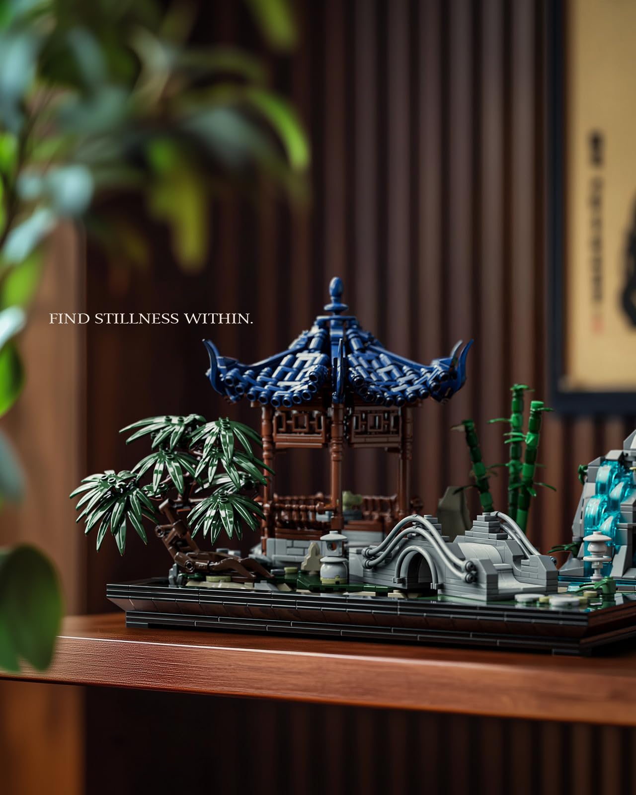 Nifeliz Chinese Garden Building Set NF10311 – 1877 Pcs for Mindful Home Decor