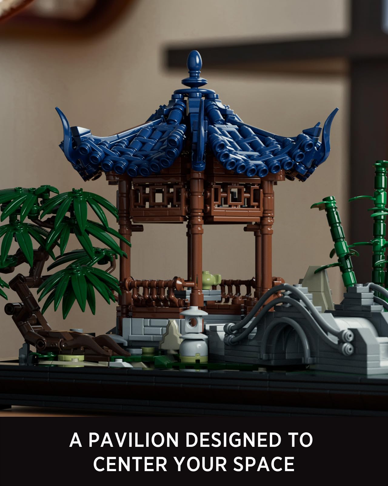 Nifeliz Chinese Garden Building Set NF10311 – 1877 Pcs for Mindful Home Decor