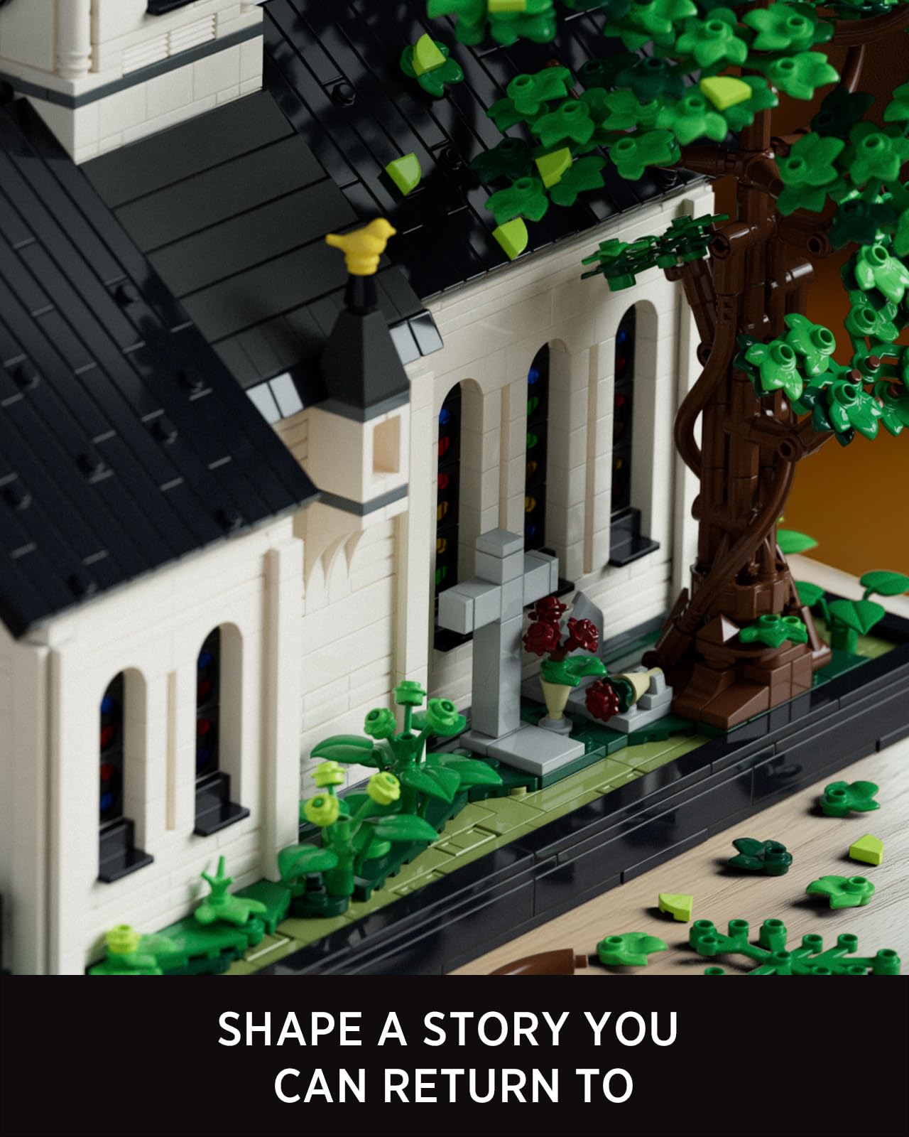 Nifeliz Church Building Set for Adults — Vintage Countryside Model, 3,116 PCS (NF10310)
