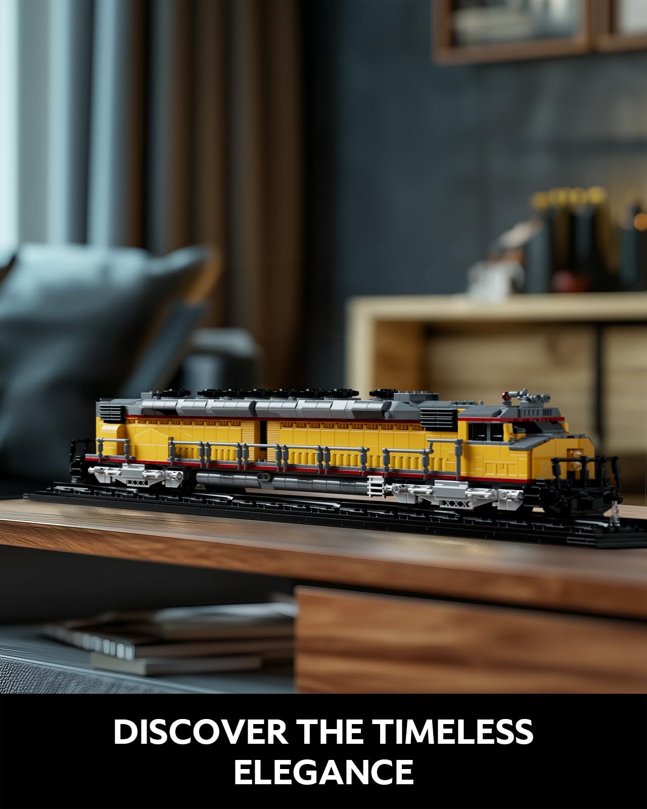 Nifeliz DDA40X Locomotive Building Set – 1603 PCS, NF10296 | Collectible Train Model for Adults