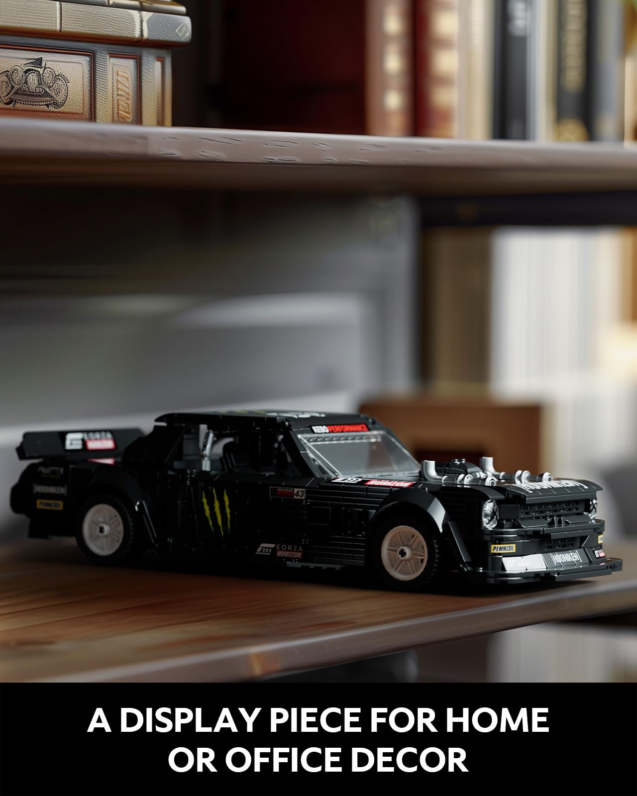 Nifeliz Mini HOONIKEN Muscle Car Building Set – 1,605 Pieces, NF10272A