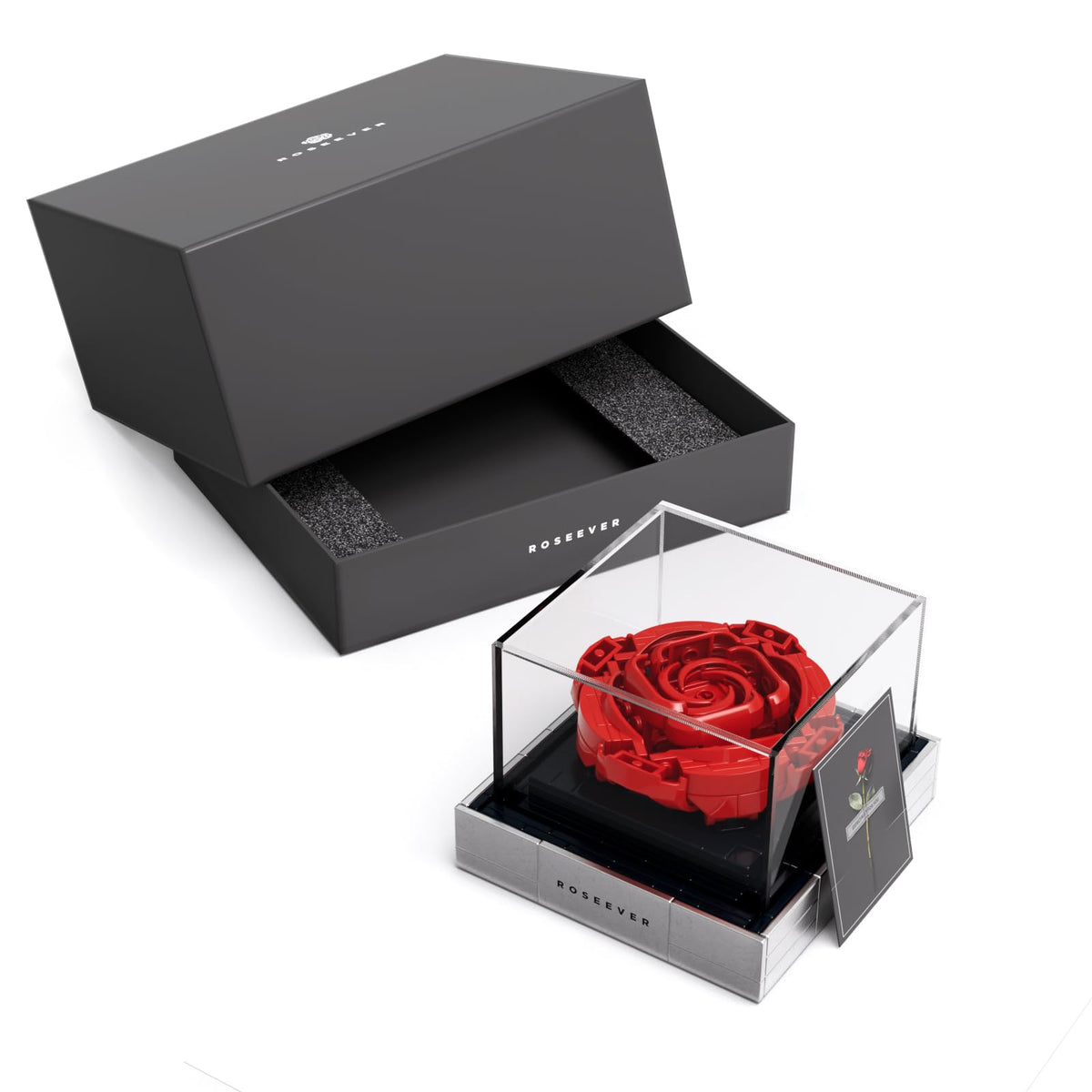 Nifeliz ROSEEVER Rose Building Set NF10256 | Unique Mother's Day Gift & Decor