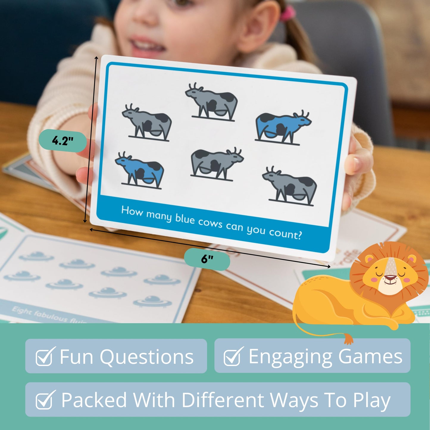 Nimmie & Moose Alphabet Flash Cards for Toddlers (1-3) – Extra-Thick, Letters & Numbers