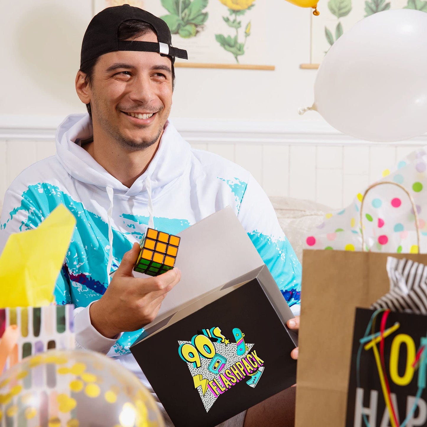 90's Flashpack | Nostalgic 1990s Toy Gift Box for Adults & Teens