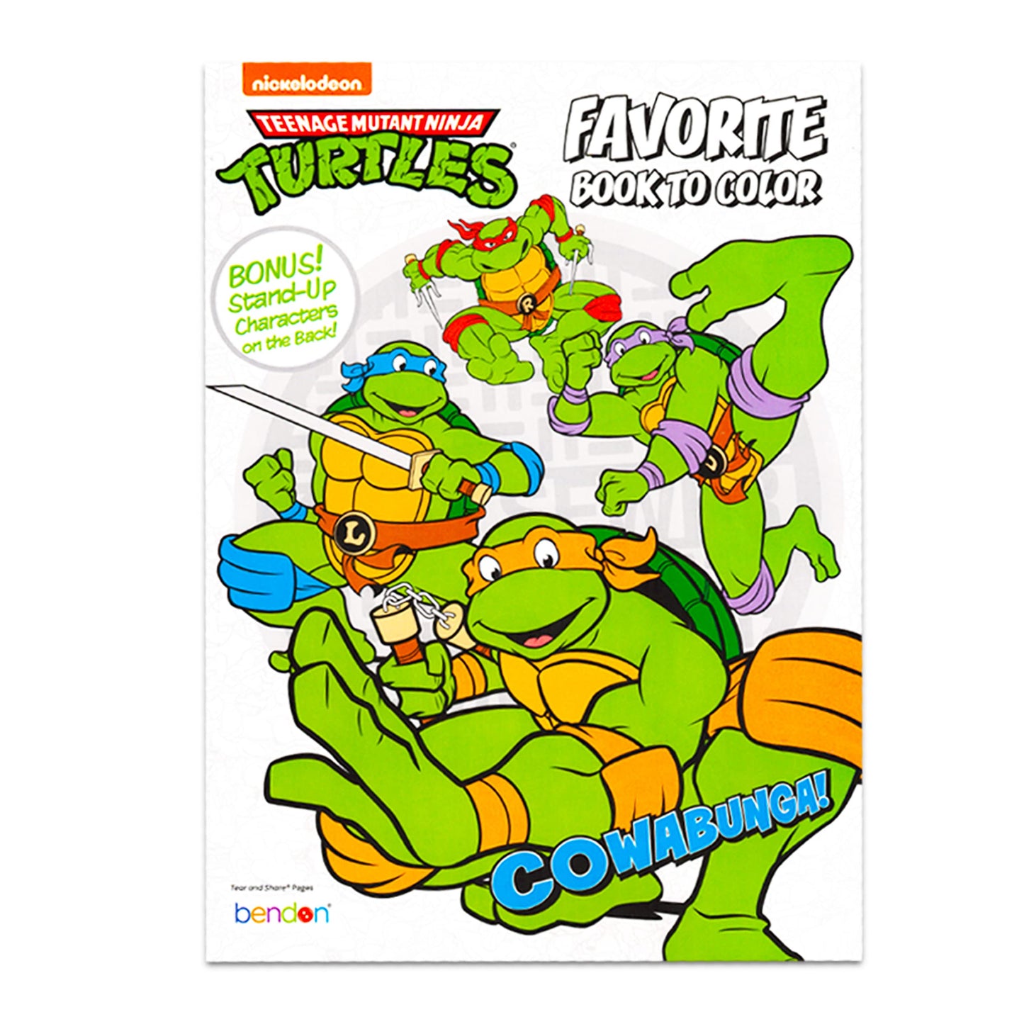 Teenage Mutant Ninja Turtles Activity Set — TMNT Coloring Book, Stickers & Travel Party Pack