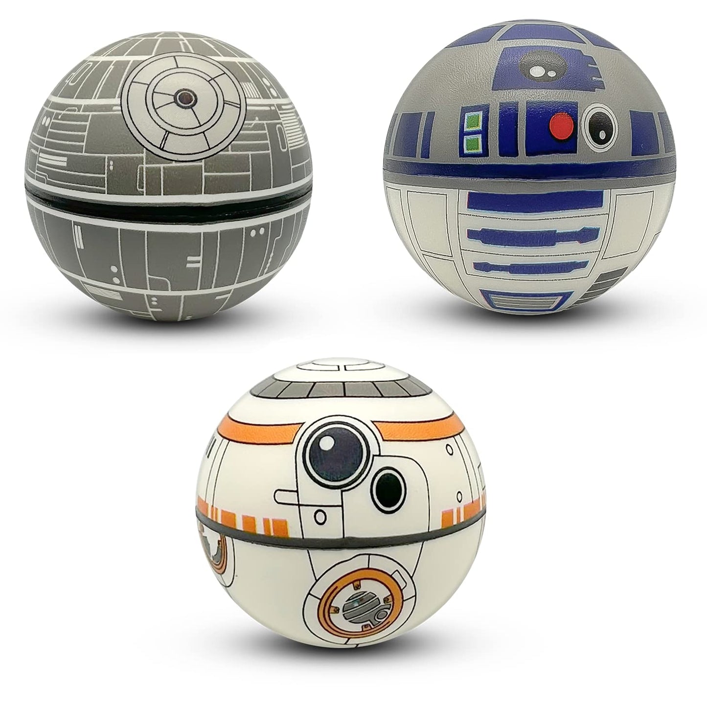 NINOSTAR StarWar Stress Balls Set – Pop Fidget Toy for Focus, Play & Decor
