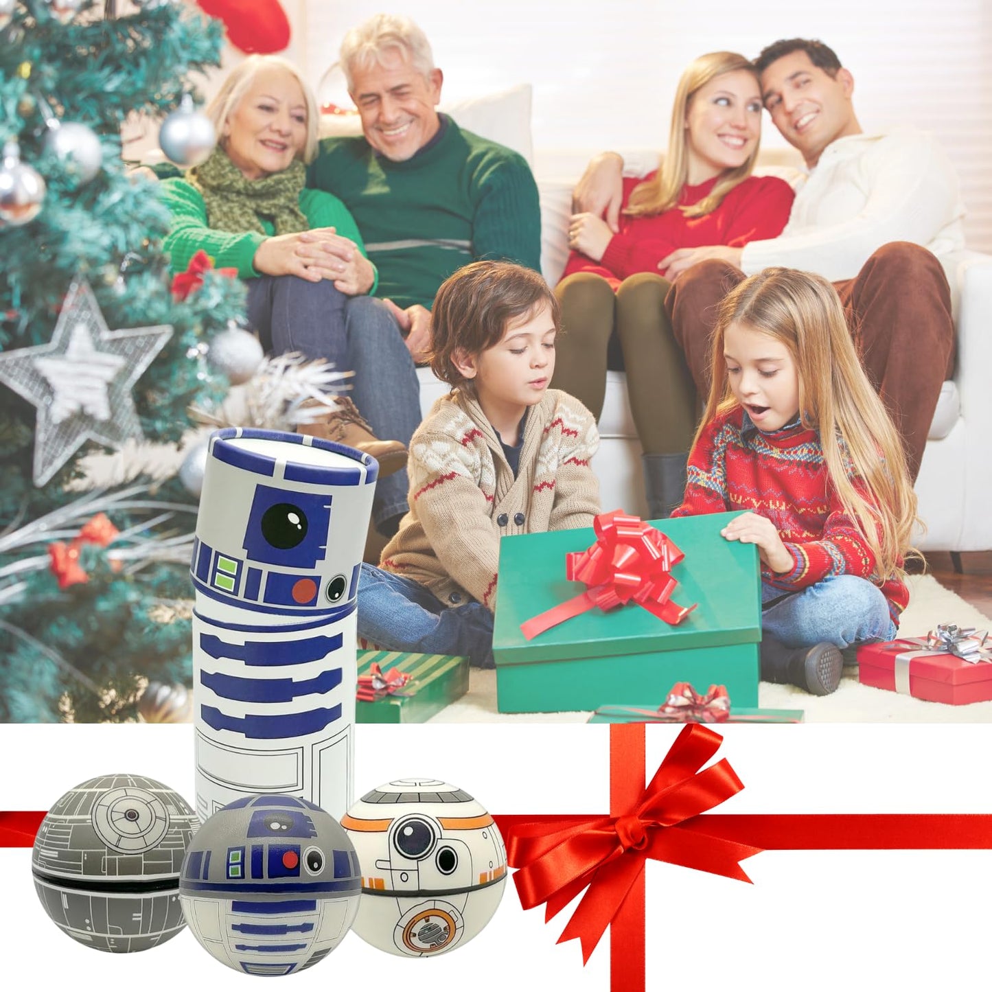 NINOSTAR StarWar Stress Balls Set – Pop Fidget Toy for Focus, Play & Decor