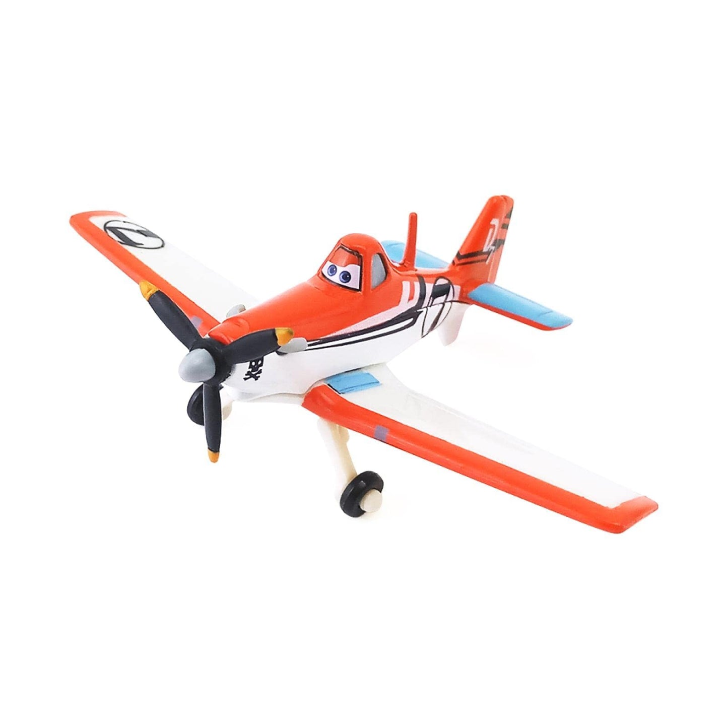 Niorcls Planes No.7 Dusty Crophopper 1:55 Diecast Plane – Fire & Rescue Educational Toy