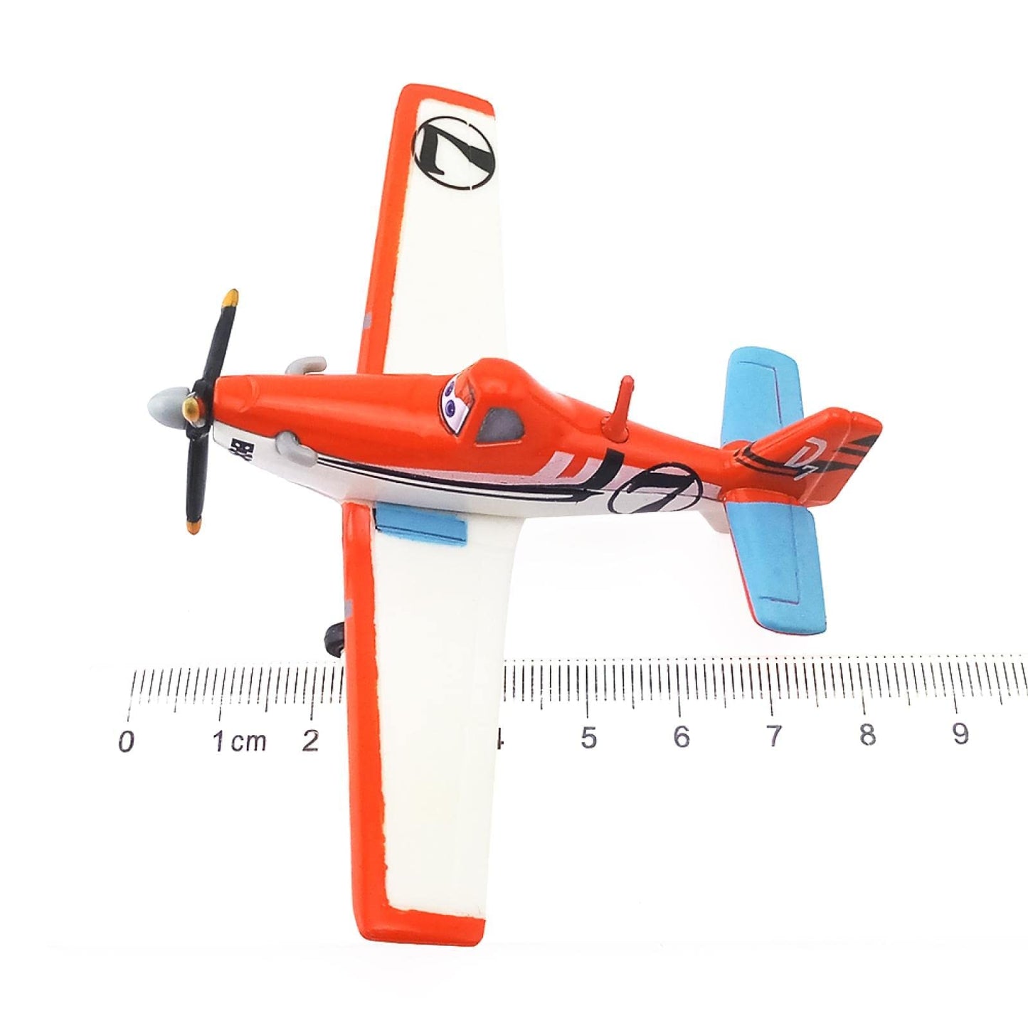 Niorcls Planes No.7 Dusty Crophopper 1:55 Diecast Plane – Fire & Rescue Educational Toy