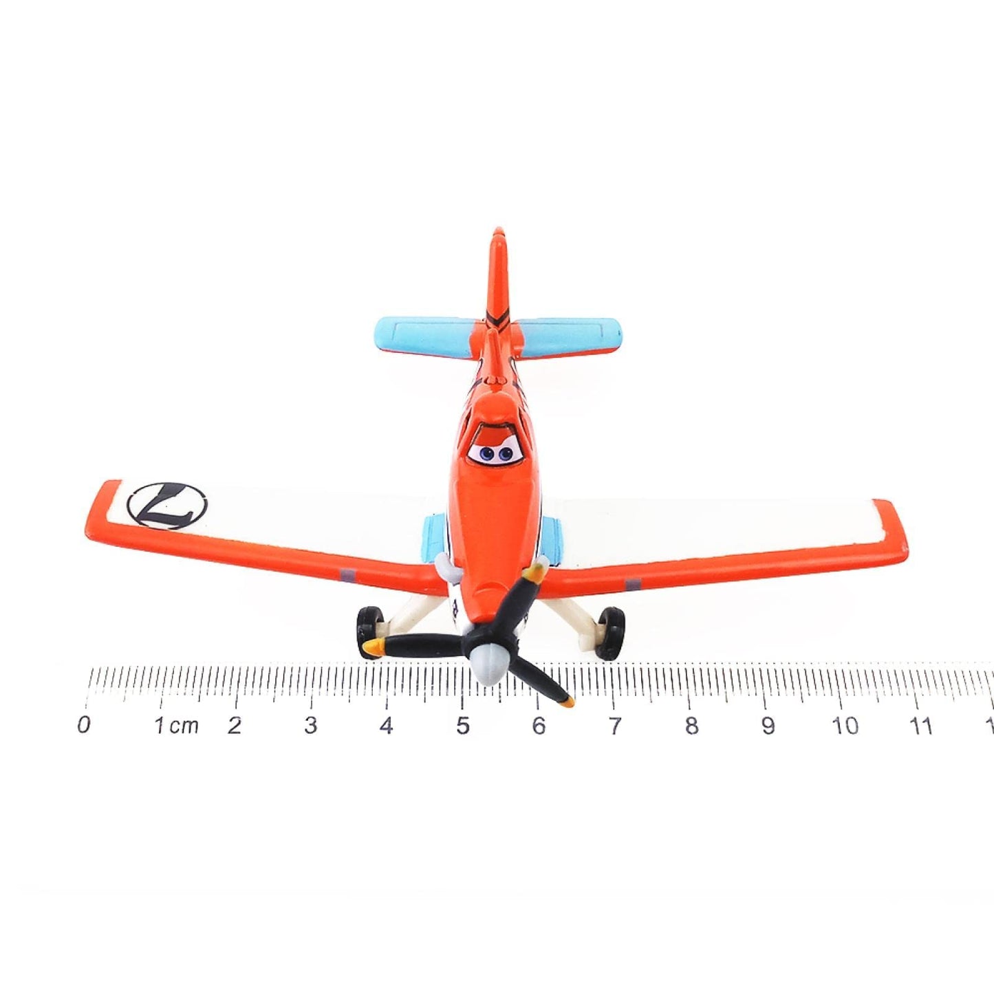 Niorcls Planes No.7 Dusty Crophopper 1:55 Diecast Plane – Fire & Rescue Educational Toy