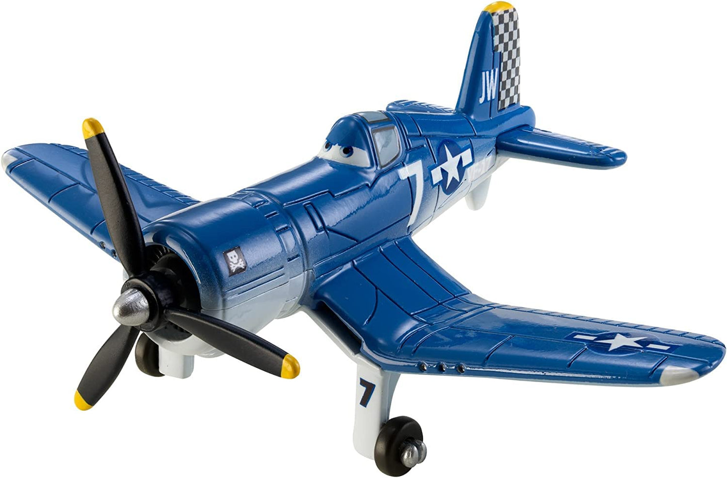 Niorcls Planes No.7 Skipper Riley 1:55 Diecast Plane – Fire & Rescue Toy