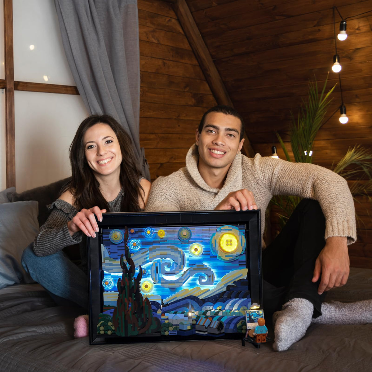 Nitemode LED Light Kit for Lego 21333 Starry Night – Vincent van Gogh Set Lighting
