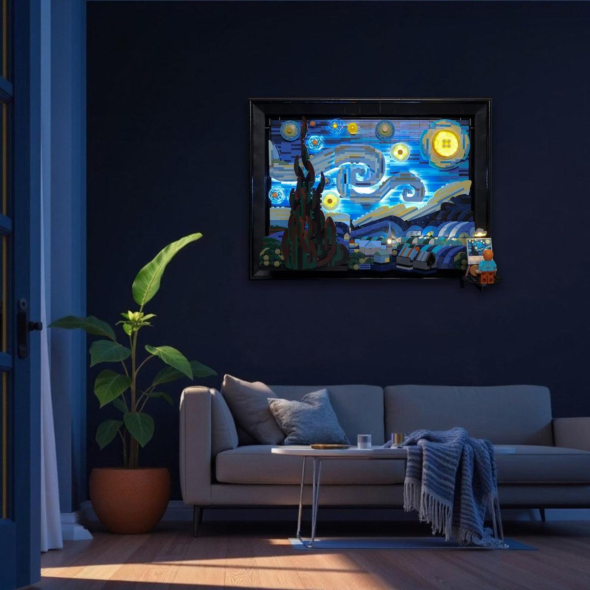 Nitemode LED Light Kit for Lego 21333 Starry Night – Vincent van Gogh Set Lighting