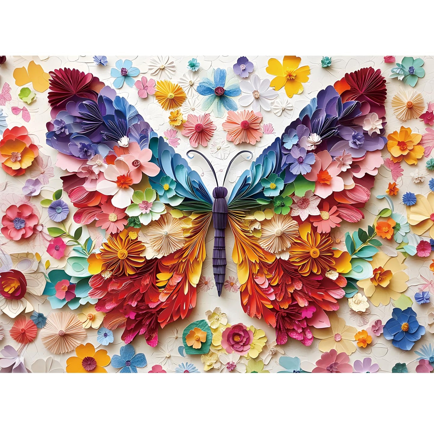 Nitktaia 500-Piece Butterfly Puzzle for Adults – Colorful Jigsaw Gift