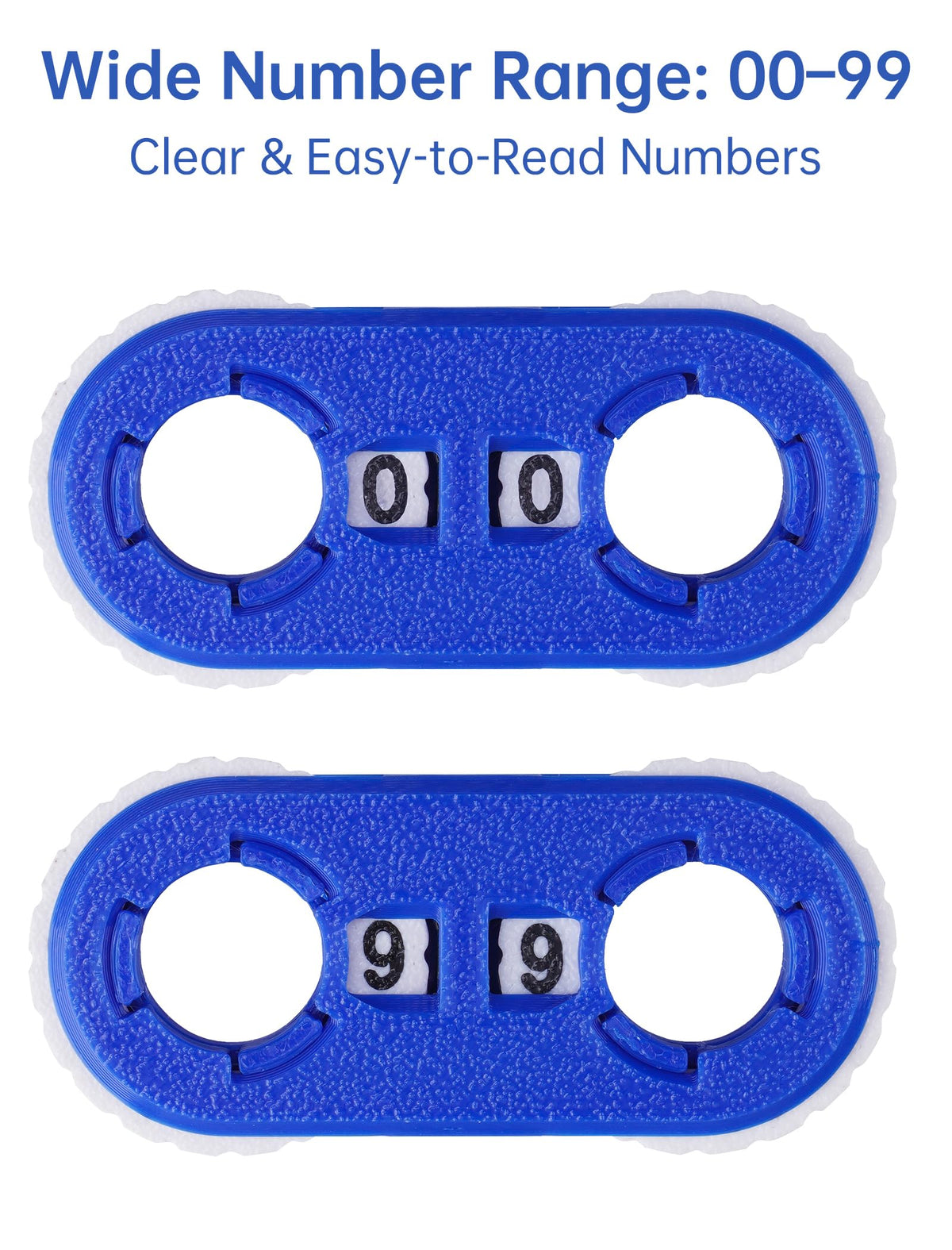 NiToy 5-Pcs MTG Life Counter with Plastic Box | Dual-Dial 0–99 Life Tracker