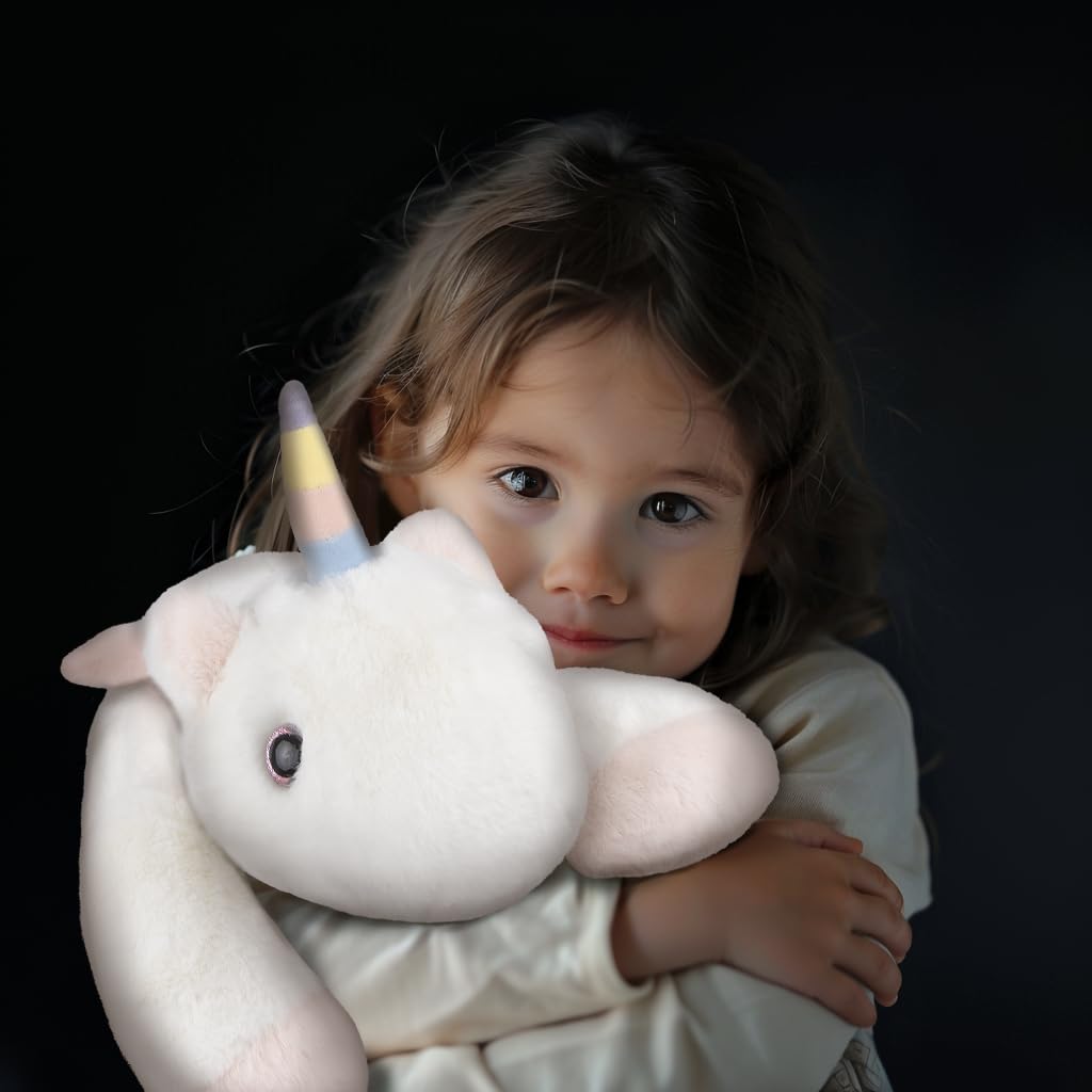 Niuniu Daddy 20-Inch Unicorn Weighted Plush | 3.3 lb Giant Body Pillow for Kids & Adults