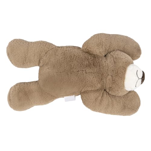 Niuniu Daddy 20-inch Weighted Bear Plush — 3.3 lb Giant Teddy for Adults & Kids | Soft Fur Body Pillow