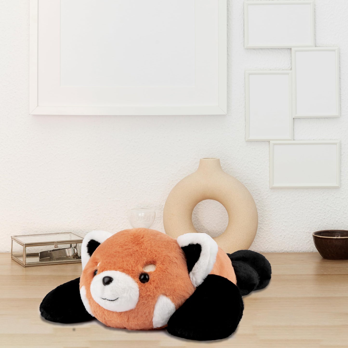 Niuniu Daddy 20-Inch Red Panda Weighted Plush Toy | 3.3 lb Pillowfort Plush for Kids & Adults