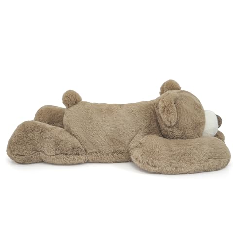 Niuniu Daddy 20-inch Weighted Bear Plush — 3.3 lb Giant Teddy for Adults & Kids | Soft Fur Body Pillow