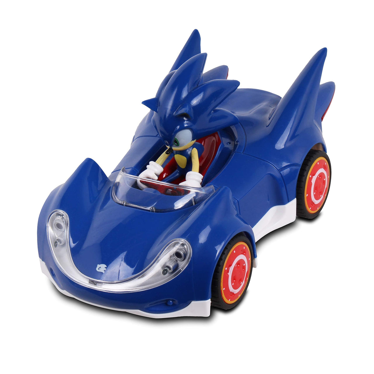 NKOK Sonic All-Stars Racing Pull-Back Speed Star by Tails – No Batteries Needed